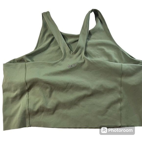 Nike Women's Dri-FIT Luxe Cropped Yoga Tank, Size XXL - Picture 2 of 10